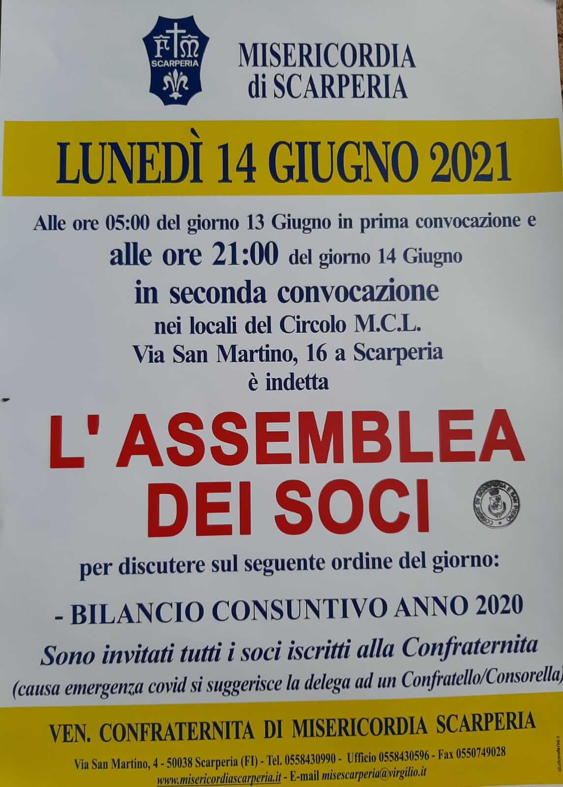 Assemblea soci 2021